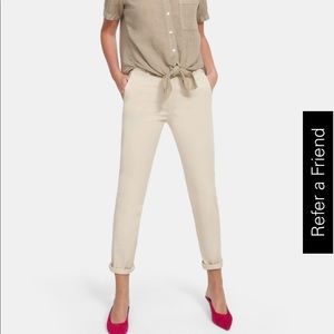 Treeca Cotton Pant (Cuffed)